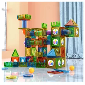  MAGNETBLÖCKE 3D-BAUPLATTEN 200 ELEMENTE