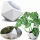 Decorya Blumentopf 56 cm x 56 x 53 cm Durchmesser 56 cm Kunststoff weiß