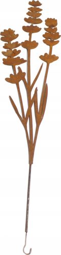  Stahlblumenstrauß, Ziergräser, Corten-Effekt 25 cm x 80 cm