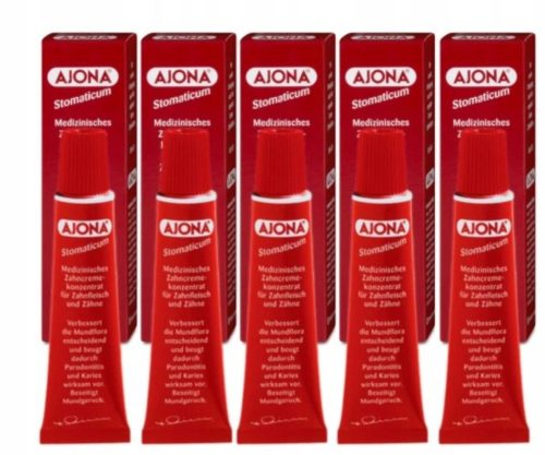  AJONA Zahnpasta Medizinisches Konzentrat 5x25ml DE