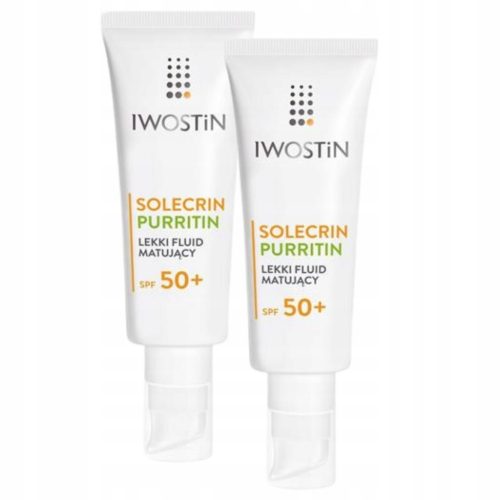 Iwostin Solecrin Purritin Mattierender Leichter Fluid SPF 50+ 40 ml