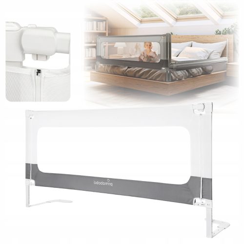  VELVO Bettgitter 160 cm, Primabobo Schutzhülle für Kinder