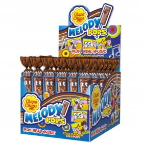 Chupa Chups Melody Pops 15g - Cola-Geschmack Lutscher