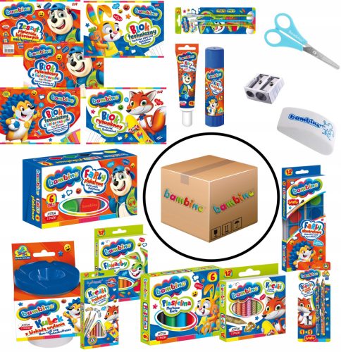  MEGA SCHOOL LAYET Bambino-Paket (19 Elemente) | Großes Schulset + 2 weitere Produkte