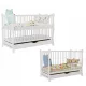 Holzbett SKLEPBABY ZUZIA WHITE DRAWER 60 x 120 cm weiß