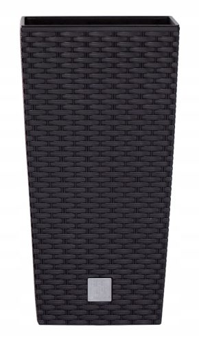  Prosperplast Blumentopf 40 cm x 40 x 75 cm Durchmesser 40 cm Kunststoff schwarz