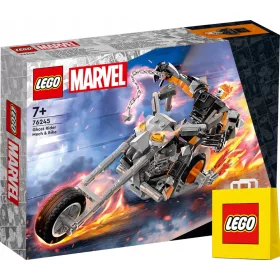   LEGO Super Heroes 76245 Scary Rider – Mech und Motor + VP LEGO Papiertüte, mittelgroß, 41 cm x 34 cm x 11 cm, GESCHENKTASCHE