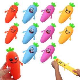    GNIOTEK SCHAUM KAROTTEN ANTI-STRESS SENSORISCHES GEMÜSE WEICHER Streich