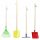 Set mit Reproduktionswerkzeugen, Little Gardener, Schaufel, Rechen, Spaten, 4-tlg