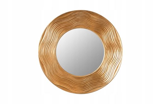  Circle Wandspiegel 100cm rund gold 40697