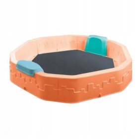 MODULARER SANDKASTEN STANDARD, SITZ, ABDECKUNG, orange