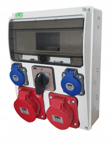 ELS Polska 400 V IP44 32 A Schaltanlage