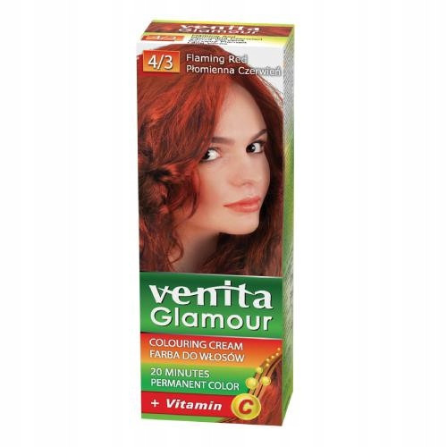  Venita Glamour Haarfarbe 4/3 Flammenrot
