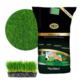    Dekogras, Grasmischung, für schattige Bereiche, Garten Granum 200 m² 5 kg