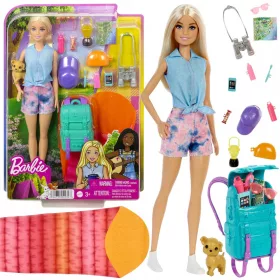  Barbie Big City Big Dreams Camping-Puppe + HDF73-Zubehör
