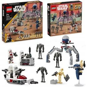    LEGO Star Wars 75372 Clone Trooper und Battle Droid Battle Pack + LEGO KATALOG 2024 NEU