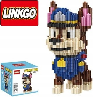  LINKGO PAW PATROL CHASE BLÖCKE 451 Teile
