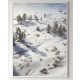 Prints ohne & mit Rahmen. Poster Natur - Winterliche Wildnislandschaften, Pflanzen ohne Rahmen 70 x 100 cm