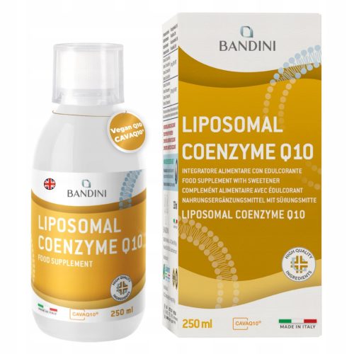 Liposomaler Koenzym Q10 200mg - Hochwirksame natürliche Fermentation, vegan