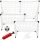 Fußballset 7 120,1 x 185,1 x 70,1 cm