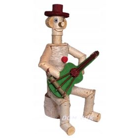    Wunderschöne Deko-Gartenfigur mit harmonischem Birkenmann Dom-Wik