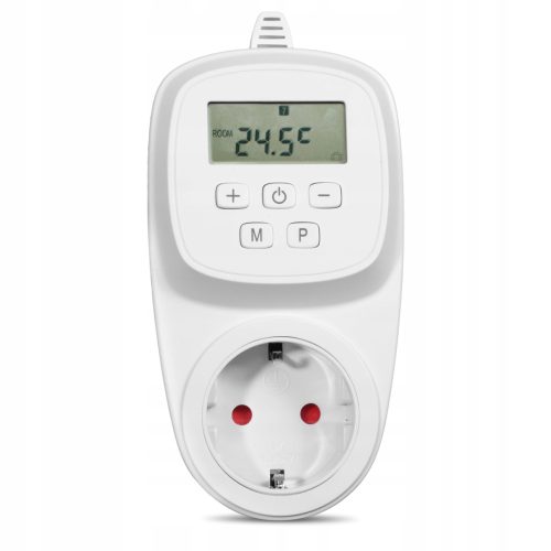 WEBER TH12WF Steckdosenthermostat mit Wochenprogrammierer