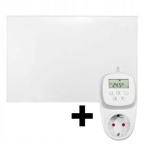 Infrarotheizung, elektrisches Wand-IR-Panel 600 W mit Thermostat