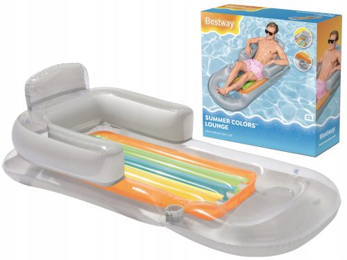 Weiße Liegestuhlmatratze 157/89 cm Bestway