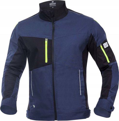 ARDON 4XSTRETCH NAVY ARBEITS-SWEATSHIRT-JACKE XL