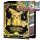  ORIGINAL POKéMON TCG-KARTEN x10 + GROSSES ALBUM GOLD XXL-KLASSE FÜR 432 KARTEN