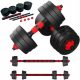  InPower verstellbare Bitumenhanteln 2x 15 kg