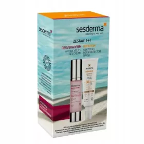    Sesderma Resveraderm Set Gel-Creme 50 ml + Repaskin Farbcreme SPF 50 50 ml