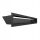 Luftgitter Gitter 9x60 cm, schwarz