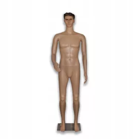 1 Universal-1 Ganzkörperschaufensterpuppe, beige