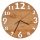  WANDUHR, HOLZ, GROSS, MODERN, Eichenfarbe, 3D