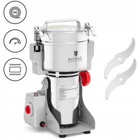   Professionelle elektrische Mühle für Gewürze, Kräuter, Kaffee, Nüsse, 800 g, 2100