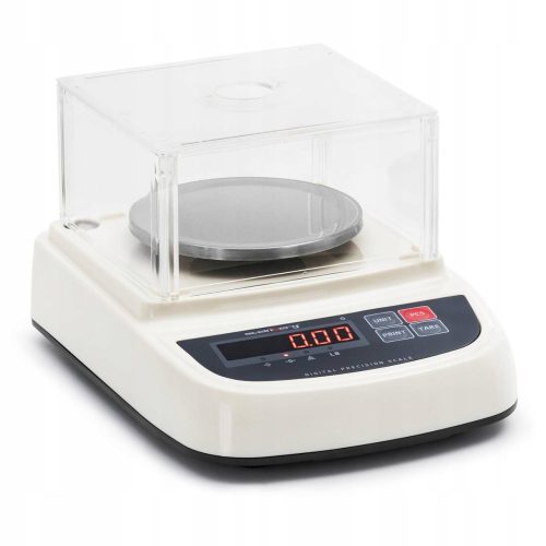 Analytische Laborwaage mit LCD-Abdeckung RS232 500 g / 0,01 g