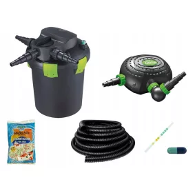  WINDFILTER 9000L UV11W + PUMPE 5000l/h + SCHLAUCH