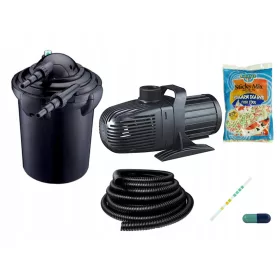  WINDFILTER 13000L UV-C 11W + PUMPE 8000l/h + SCHLAUCH