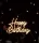  Neonlicht-LED-Aufschrift HAPPY BIRTHDAY GELB Geburtstag