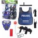  POLIZIST-SET, WAFFE, WESTE, BABY, HANDKARTEN
