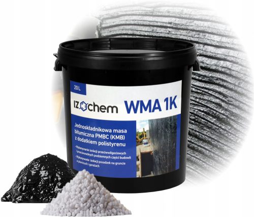 GUTE WASSERDICHTE ISOLIERUNG IZOCHEM WMA 1K 20 L