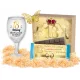  Souvenirglas zum 18. Geburtstag, Schokolade, Geschenkbox