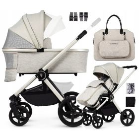    VENICCI UPLINE KINDERWAGEN-ADAPTERTASCHE 2in1 Col. MOONSTONE + 2 weitere Produkte