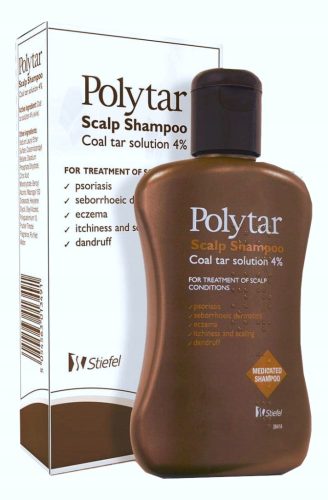 Polytar Anti-Schuppen Shampoo 150ml bei Psoriasis und Seborrhoischer Dermatitis