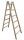 Unimet Leiter 1,63 m Holz 1 x 5 bis 150 kg