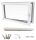 PVC-Lorac-Fenster, links, 60x40 cm, Dreh-Kipp-Fenster, weiß