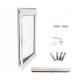PVC-Lorac-Fenster 40x60 cm, kipp- und drehbar, rechts, weiß