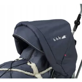  ADBOR ÜBERDACHUNG FÜR PICCOLINO SLEDGE Farbe: GRAPHIT