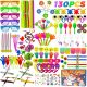 Coole, lustige Gadgets GESCHENKE FÜR KINDERGEBURTSTAG GROSSES SET 120-TLG
